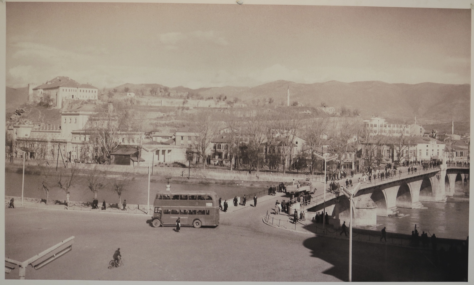 Taking the Bus in Skopje