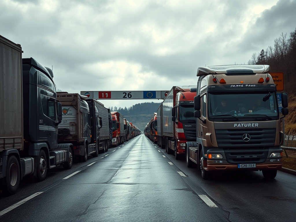 New Blockage of freight border crossings to Schengen area – or will the new EU visa strategy bring a solution?