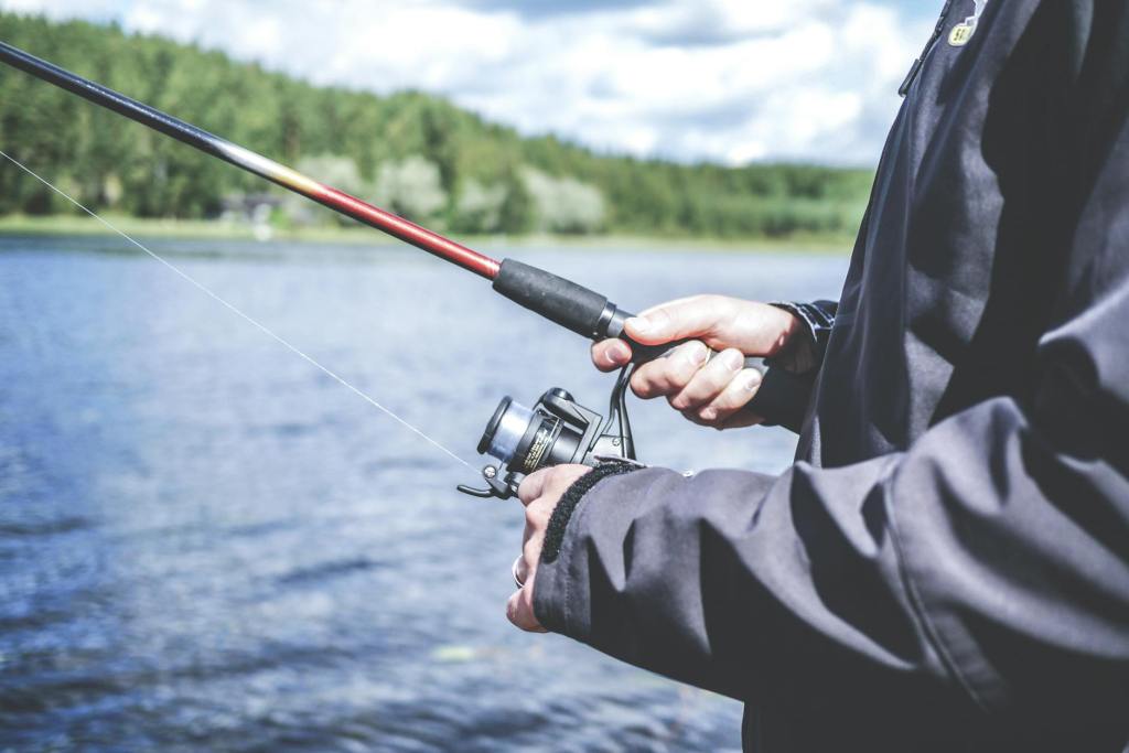 Fishing on lake Ohrid